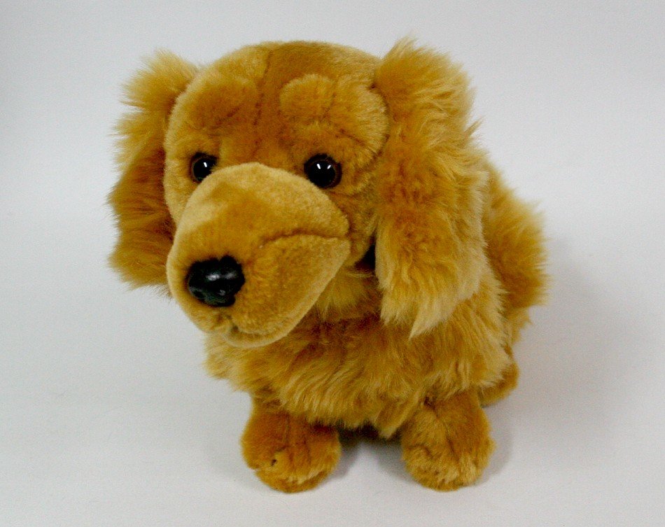 Pies Jamnik Brązowy - 29cm