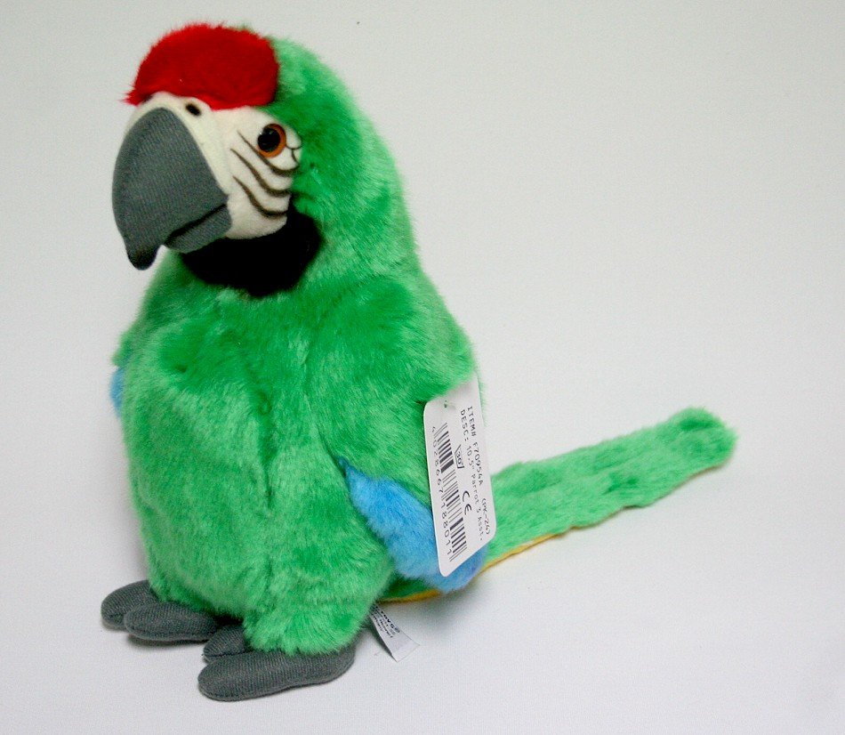 Papuga Ara Zielona - 27cm