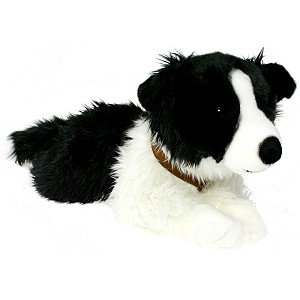 Piesek Border Collie Leżący - 62cm Piesek Border Collie Leżący - 62cm