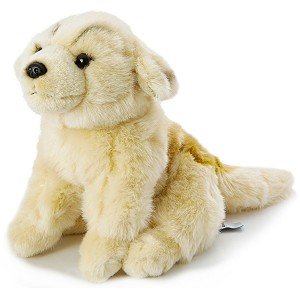 Piesek Labrador Golden Retriever (Głos) - 19cm