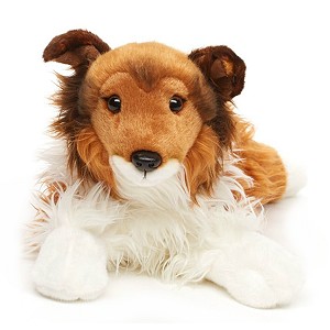 Pies Owczarek Szkocki Lassie Brązowy - 40cm Pies Owczarek Szkocki Lassie Brązowy - 40cm
