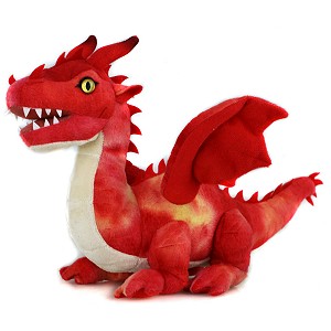Smok Czerwony Dragon - 40cm