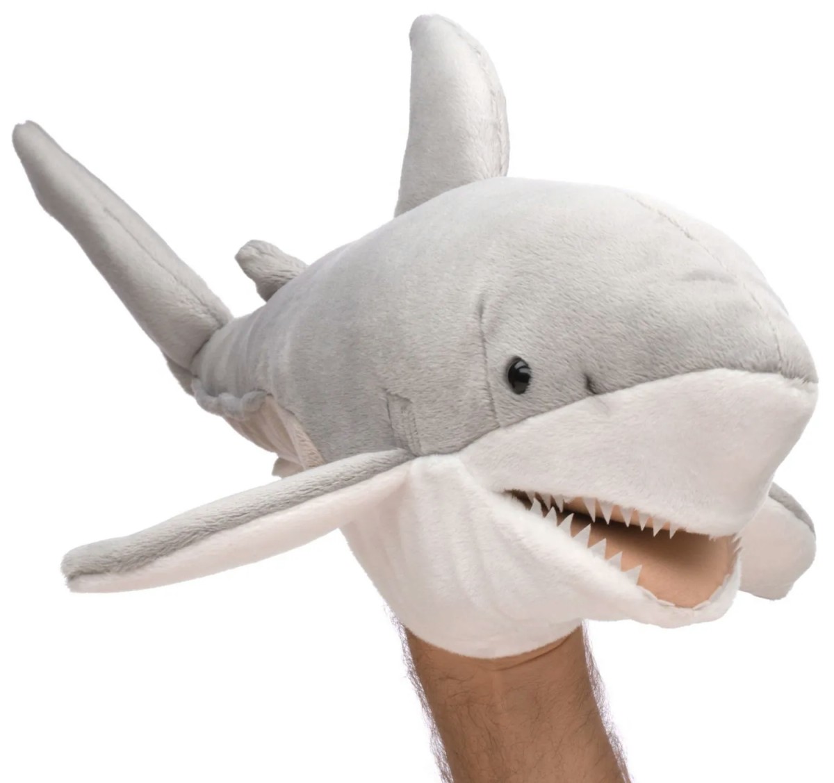 Rekin Żarłacz Biały Pacynka - 50cm