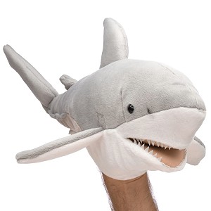 Rekin Żarłacz Biały Pacynka - 50cm