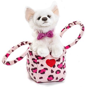 Pies Chihuahua biay w torebce - 17cm