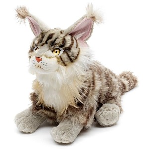 Kotek Maine Coon szary - 25cm