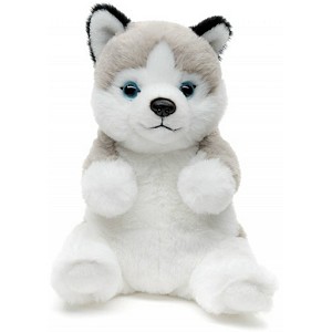 Piesek Husky Siedzący - 17cm