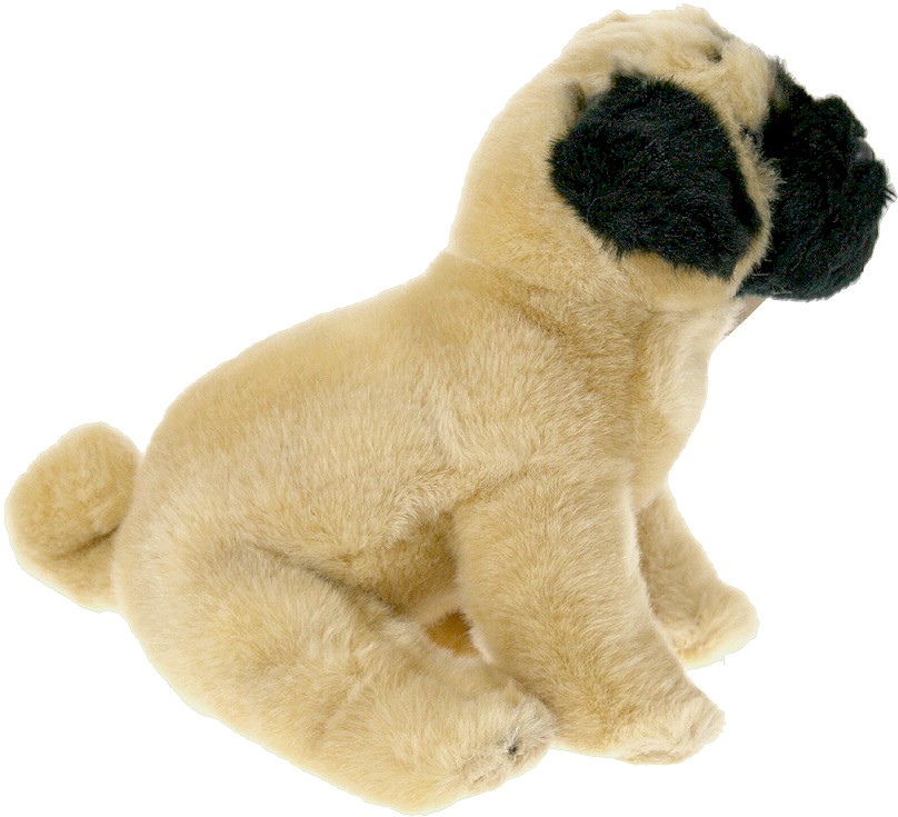 Piesek mops buldog - 25cm