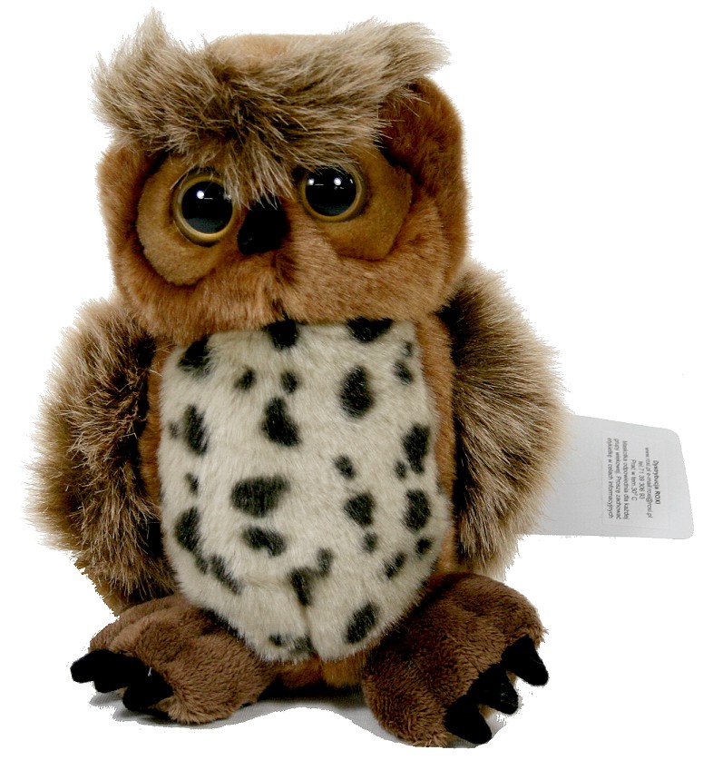 Sowa brązowa - 20cm