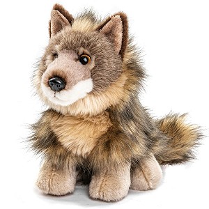Wilk Kojot Siedzący - 18cm Wilk Kojot Siedzący - 18cm