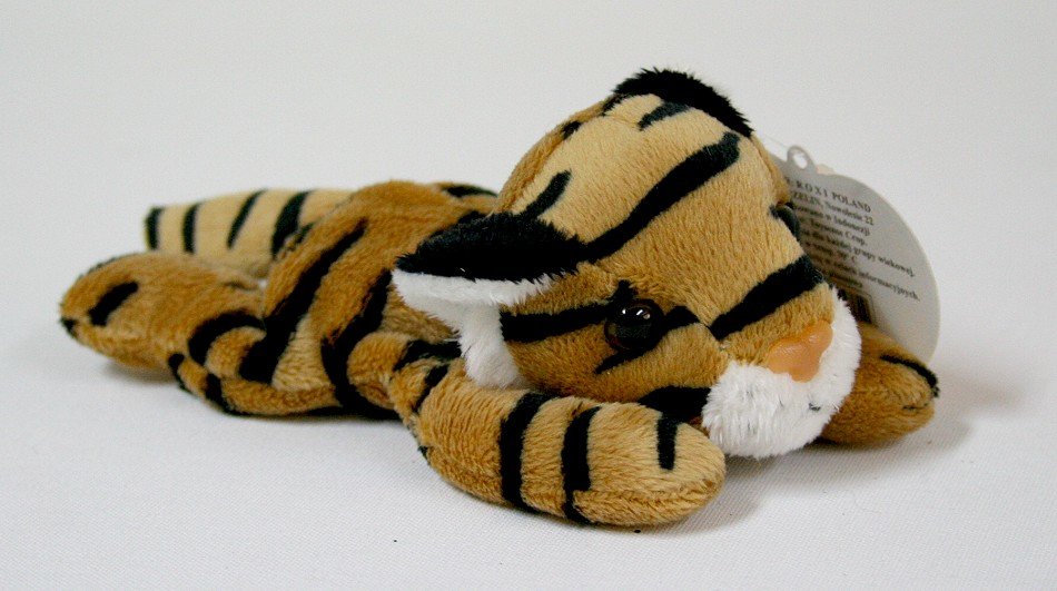 Brązowy Tygrys Mini Ziki ROXI - 14cm