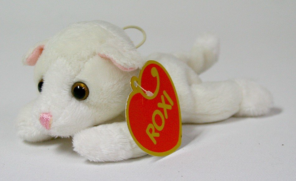 Kotek Kremowy Mini Ziki ROXI - 14cm