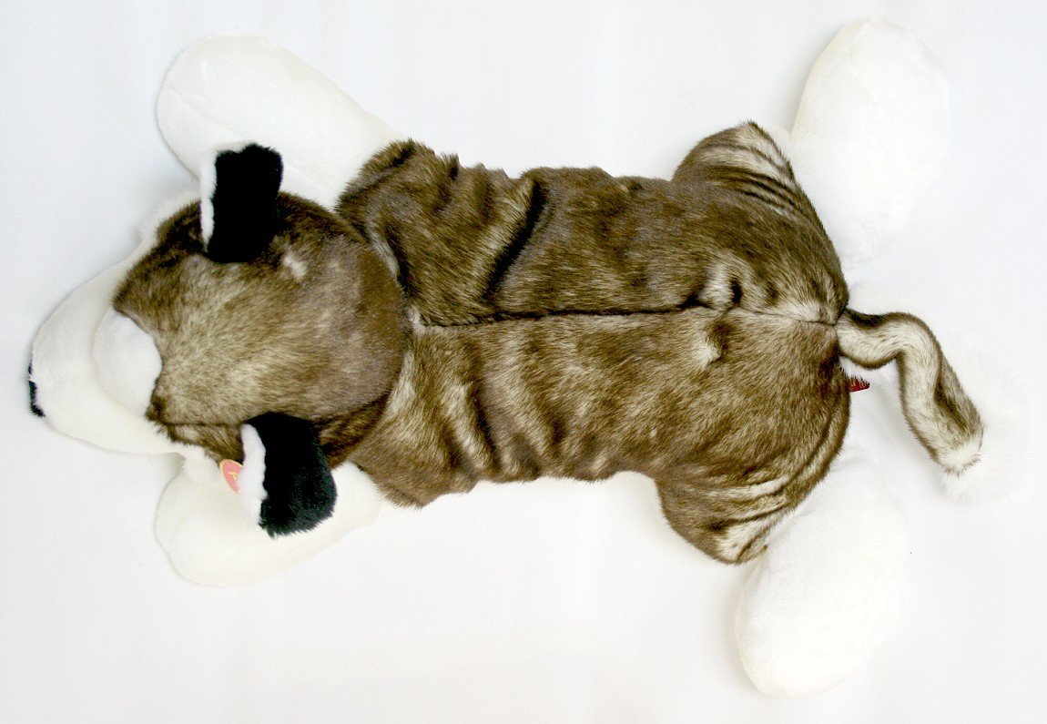 Pies Husky Leżący ROXI - 70cm