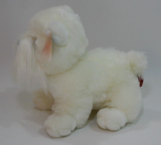 Pies Biały Maluch ROXI - 20cm