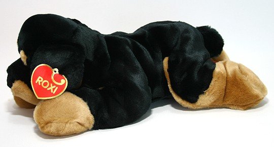 Pies Rottweiler Leżący ROXI - 40cm