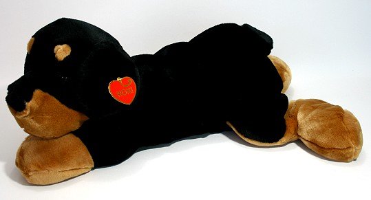 Pies Rottweiler Leżący ROXI - 70cm