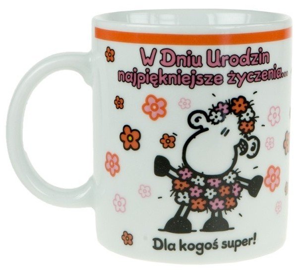 Kubek Sheepworld W dniu urodzin 0,33l - 10cm