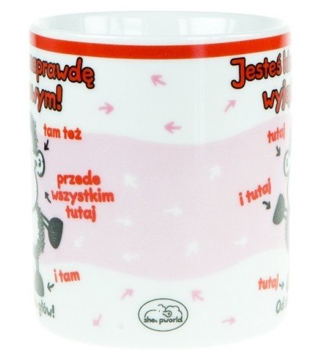 Kubek Sheepworld Jesteś kimś wyjątkowym 0,33l - 10cm