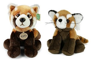 pluszaki Misie Panda Czerwone
