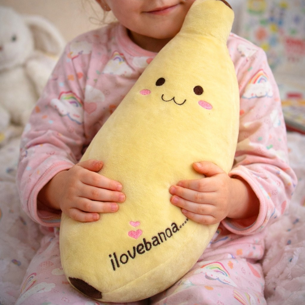 Banan Pluszowy Poduszka - 40cm