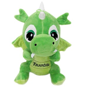 Smok dinozaur Kraków zielony - 15cm Smok dinozaur Kraków zielony - 15cm