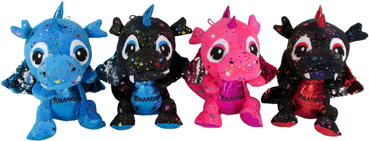 Dinozaur smok 4 kolory Kraków - 30cm