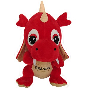 Dinozaur smok czerwony Krakw - 60cm