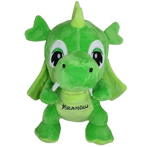 Smok dinozaur Krakw jasnozielony - 25cm