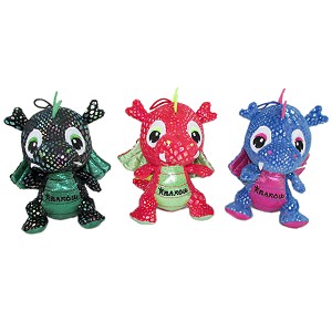 Smok Dinozaur 3 kolory Krakw - 20cm