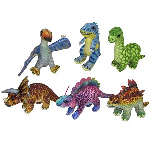 Dinozaur 6 wzorów - 18cm