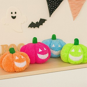 Dynia Halloween Świecąca 4 kolory - 15cm