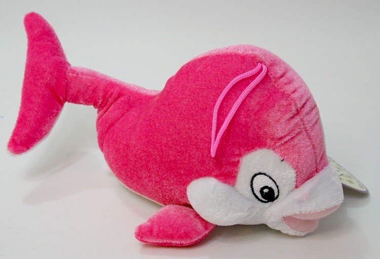 Delfin Różowy - 20cm