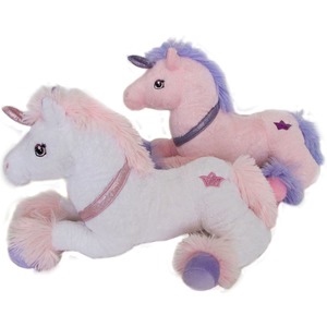 Jednorożec biały / różowy (Głos) - 40cm Jednorożec biały / różowy (Głos) - 40cm