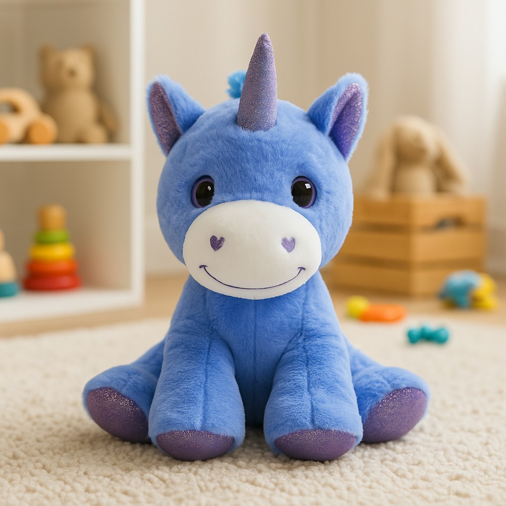 Jednorożec 3 kolory - 45cm