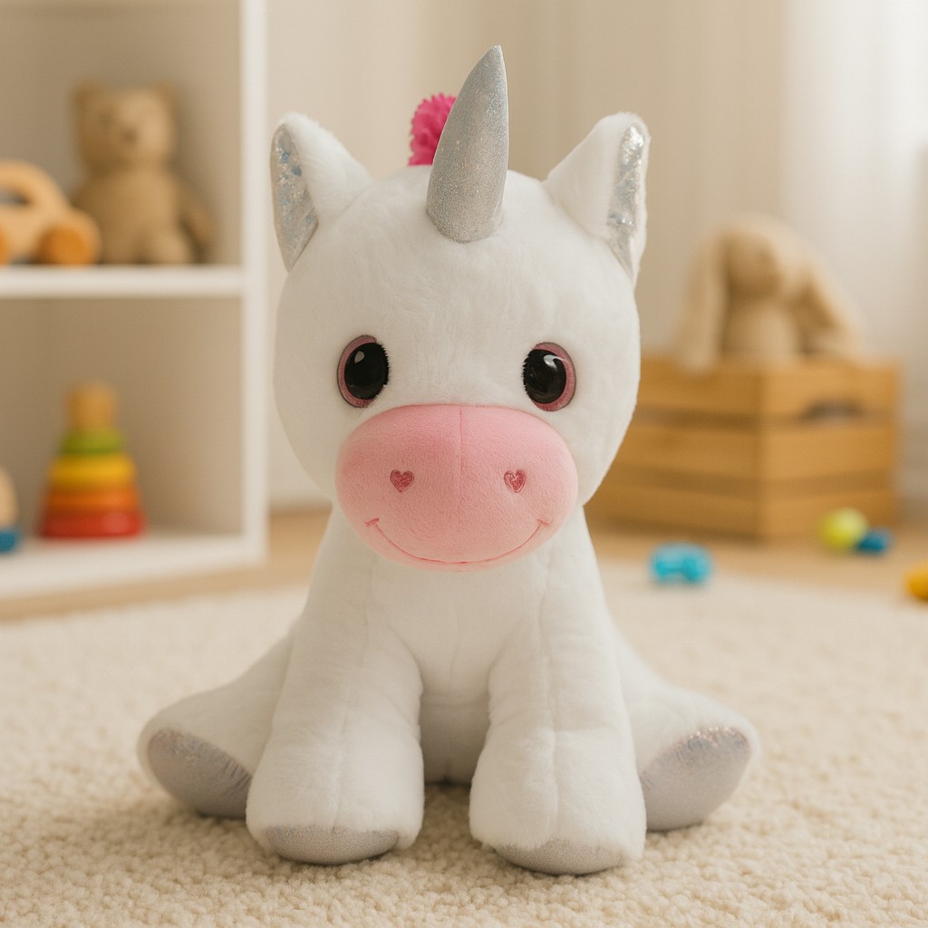 Jednorożec 3 kolory - 45cm