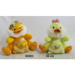 Kaczka z maleństwem 2 kolory - 26cm