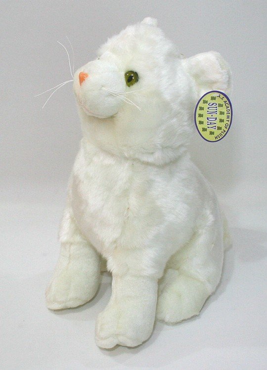 Kot Biały - 40cm