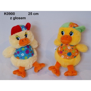 Kaczka w ubranku 2 kolory (Gos) - 25cm