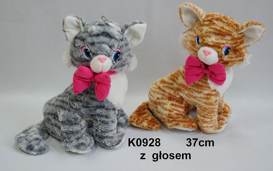 Kot Różek 2 kolory (Głos) - 19cm