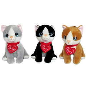 Kotek Love 3 kolory (Głos) - 20cm Kotek Love 3 kolory (Głos) - 20cm