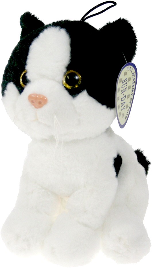 Kot Biało-Czarny (Głos) - 28cm