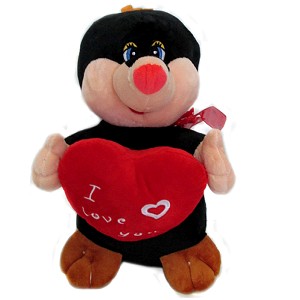 Kret z sercem krecik - 25cm Kret z sercem krecik - 25cm