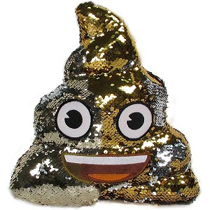 Poduszka Kupa z cekinami - 30cm