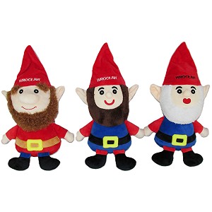Krasnal Skrzat Elf 3 kolory Wrocław - 30cm