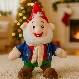 Elf Skrzat Krasnal z białą brodą - 23cm