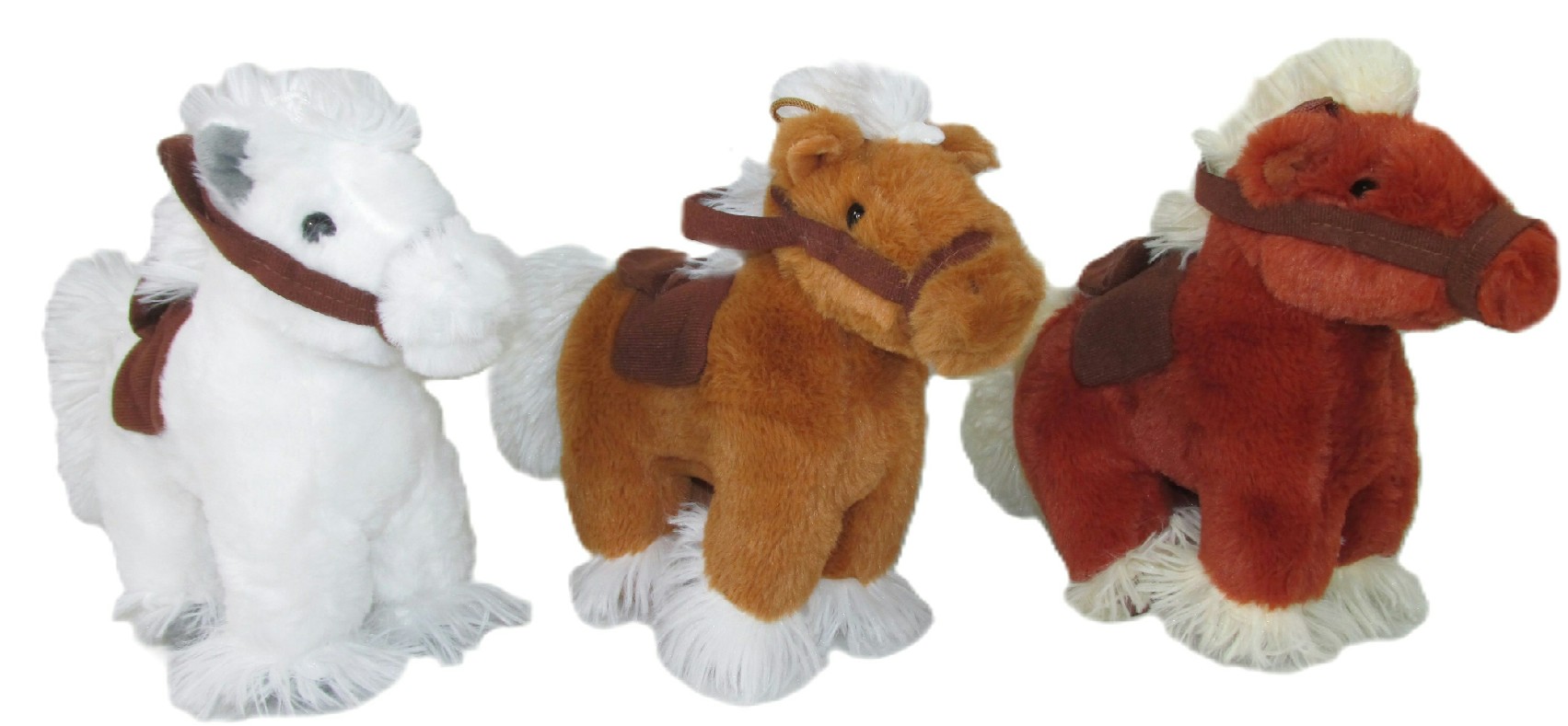 Konik 3 kolory Koń (Głos) - 20cm