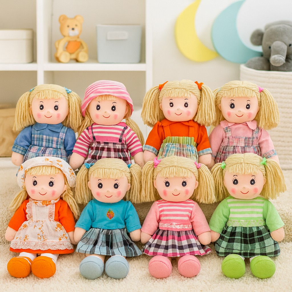 Lalka Gigant 8 wzorów (Głos) - 100cm