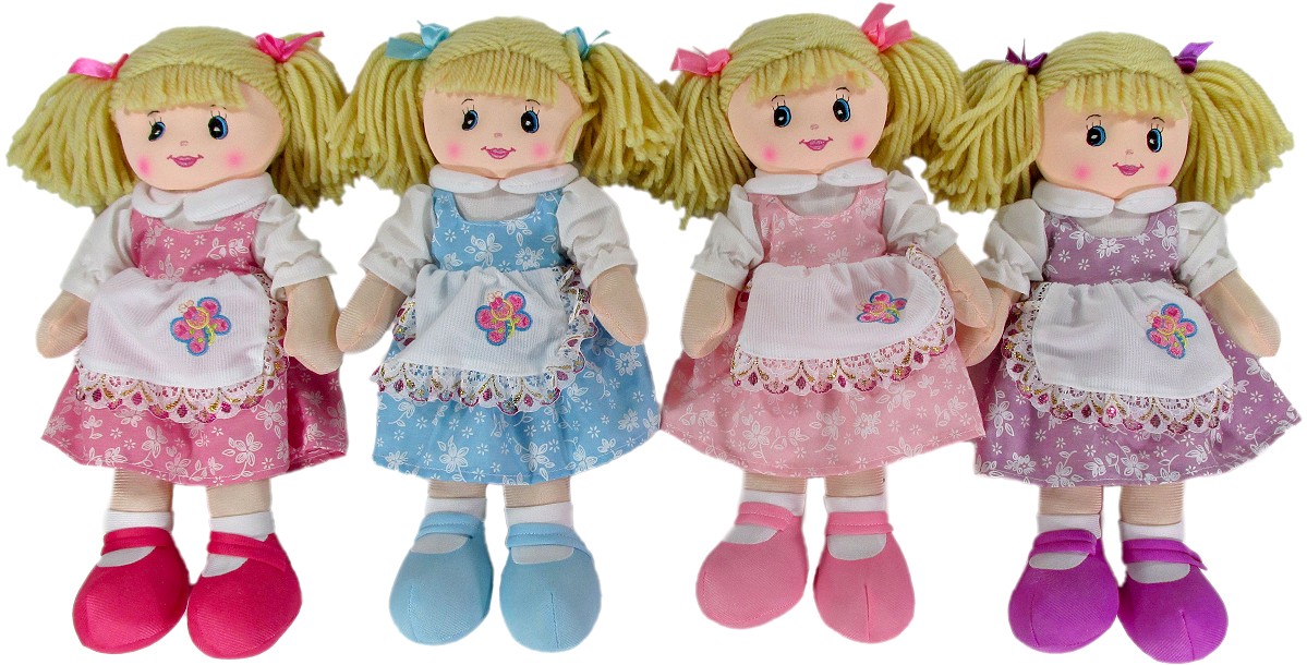 Lalka tradycyjna 4 kolory - 40cm