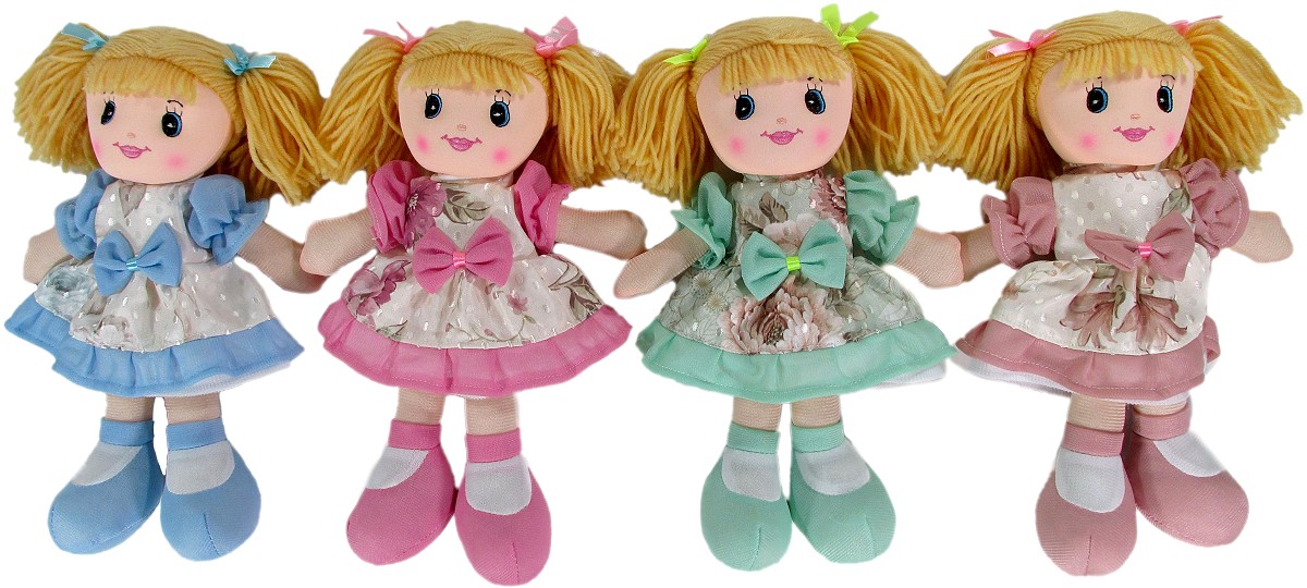 Lalka Kokarda 4 kolory - 50cm