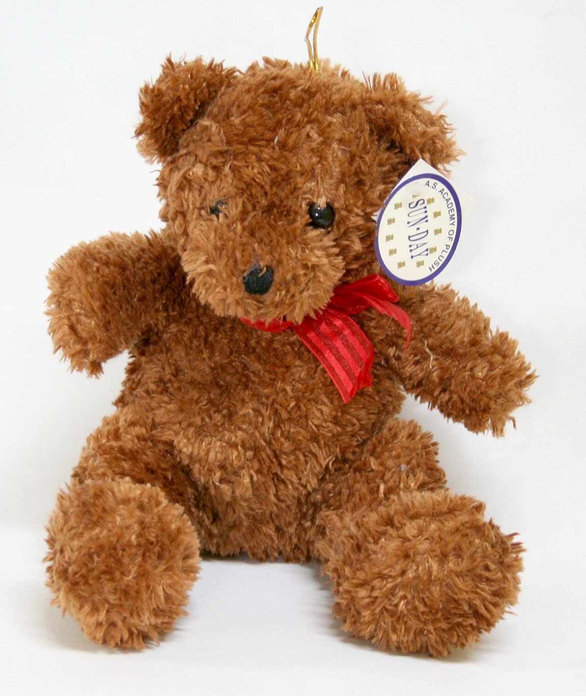 Miś ciemnobrązowy kokardą - 20/30cm